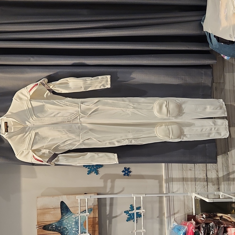 NWOT X-Costume Women's sz L Fencing Jumpsuit Halloween Costume